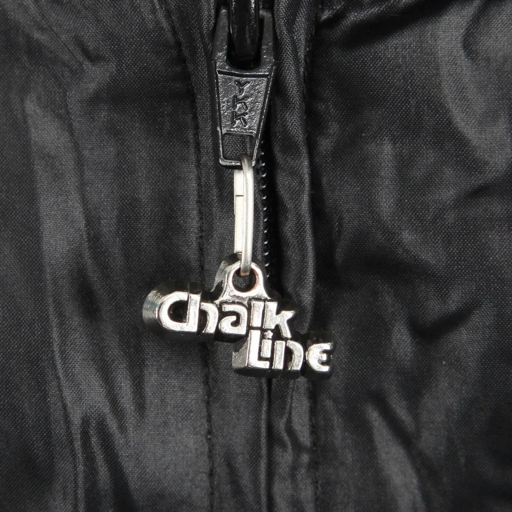 Vintage Baltimore Orioles Jacket Mens XL Black MLB Baseball Chalk Line Pullover